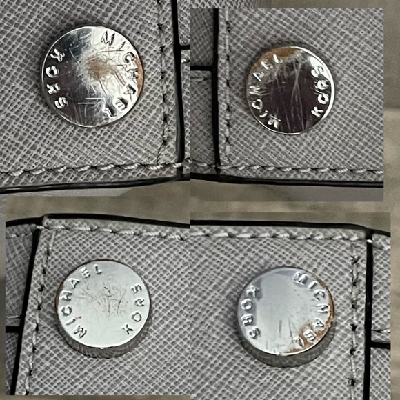 Michael Kors Gray Hand Bag - Picture 16 of 16